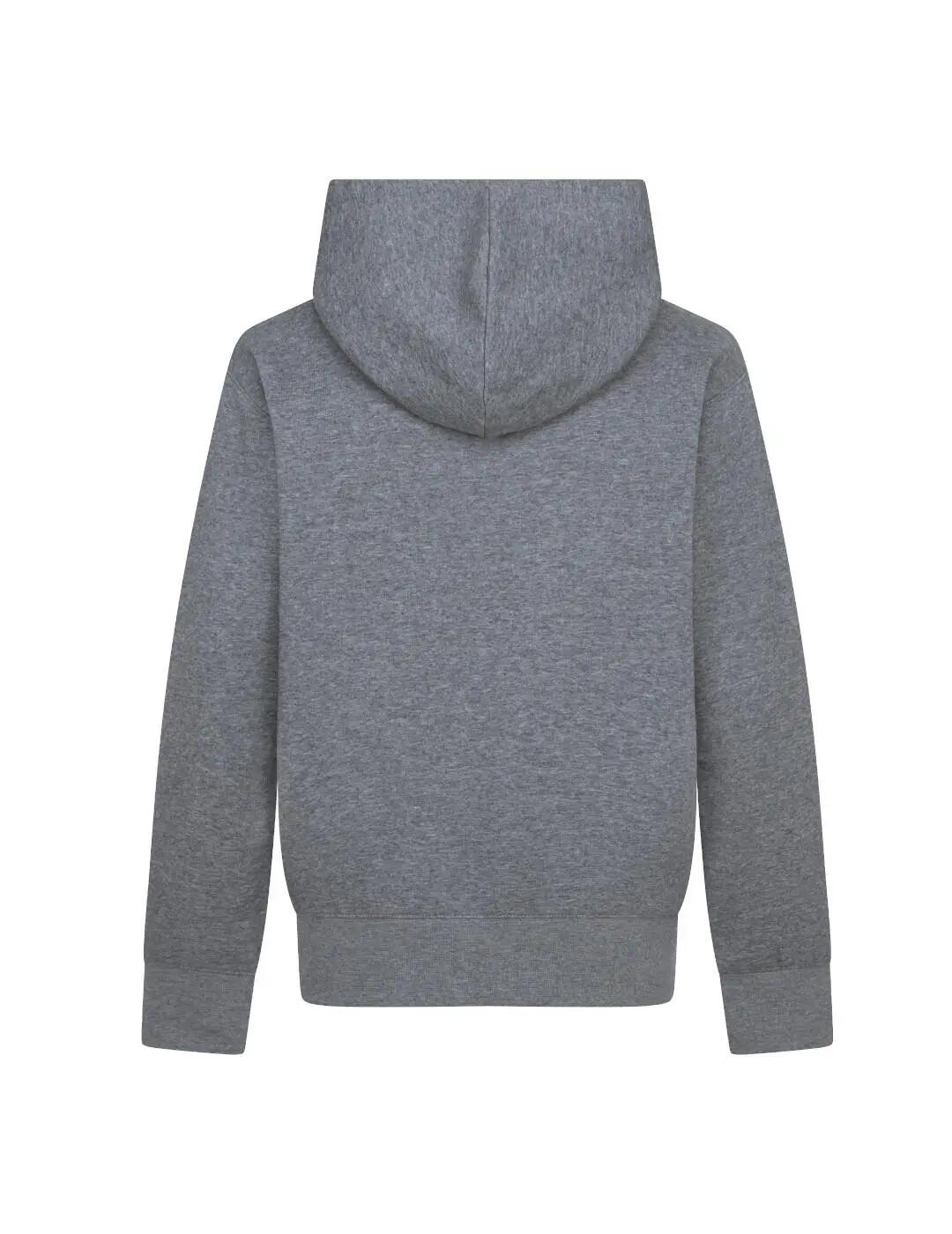 Felpa Con Cappuccio Con Cappuccio Bambini Nike Air Jordan Jumpman Carbone Con 4/4