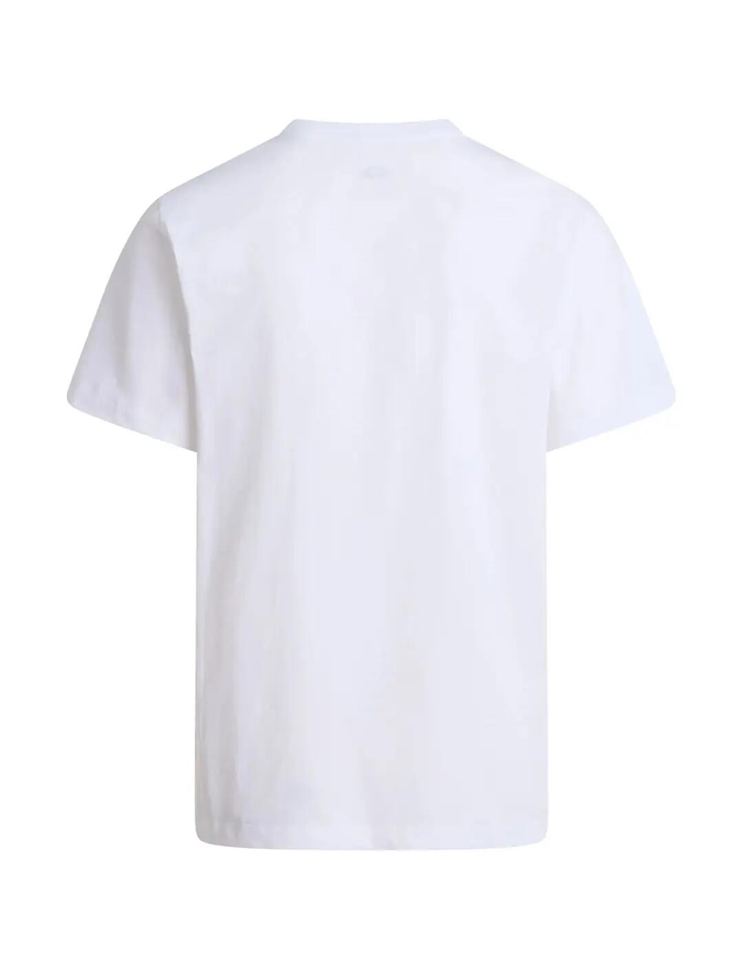 t-shirt crop top M EVOLUTION SIMPLE DOME REGULAR SHORT SL HOMME blanc 6/7