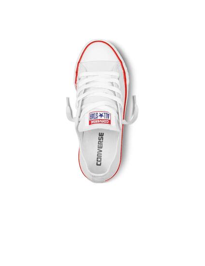 Chaussures pour fille Converse All Star ox Blanc