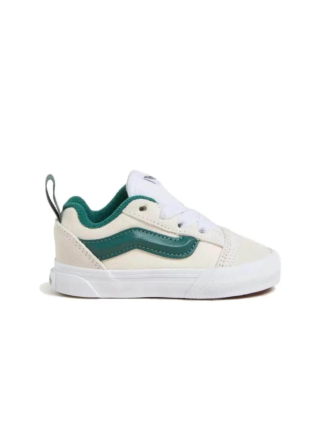 Tênis para Menino Vans Knu skool elastic Bege. 4/4
