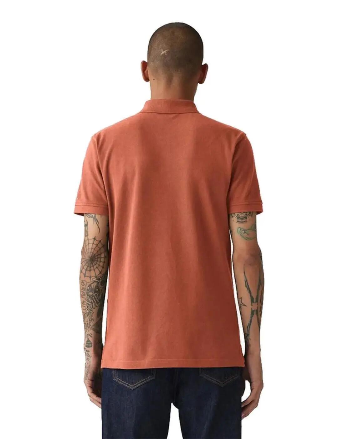 Polo da uomo Levis Vertical ss arancione. 2/5