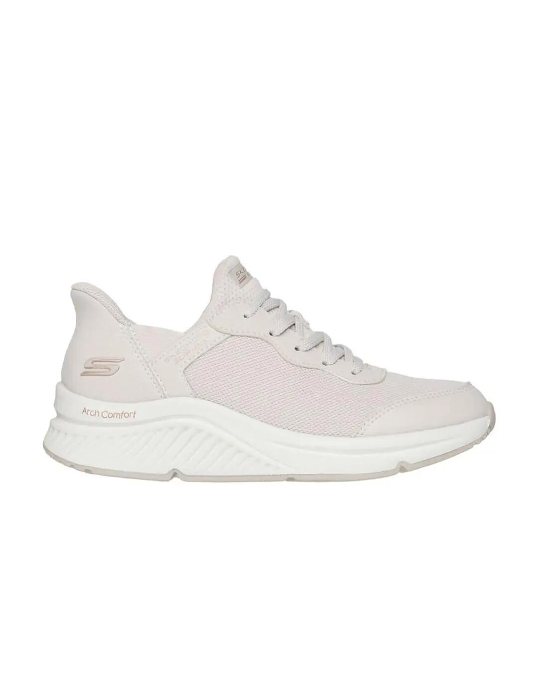 Damen Sneaker Skechers Bobs Arch Comfort B Sweet Beige 1/5