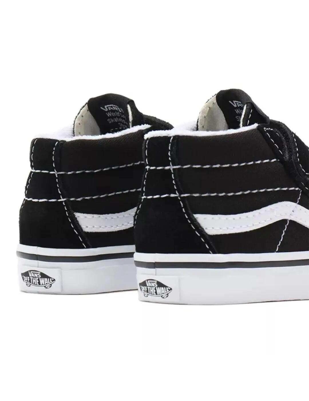 Sapatos Vans Sk8-mid Preto 4/7