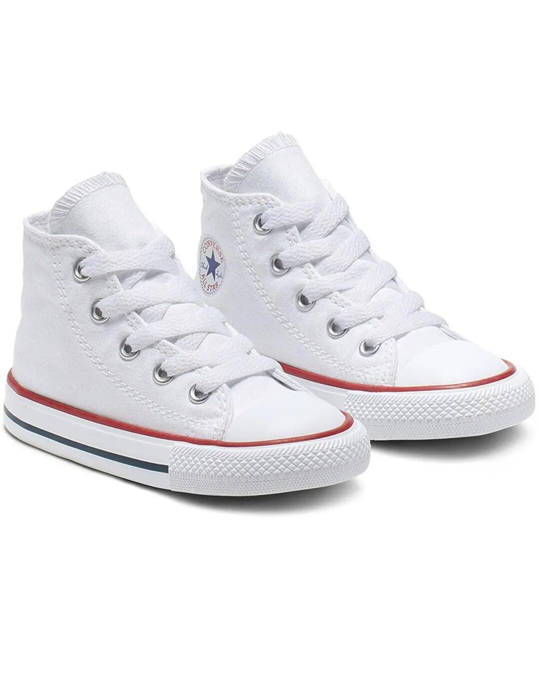 Zapatilla para Niña Converse All star hi Blanco 4/7