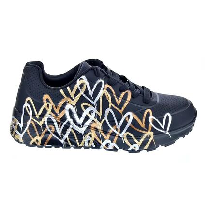 Zapatillas para Niño Skechers uno lite metallic love jgoldcrown Multicolor