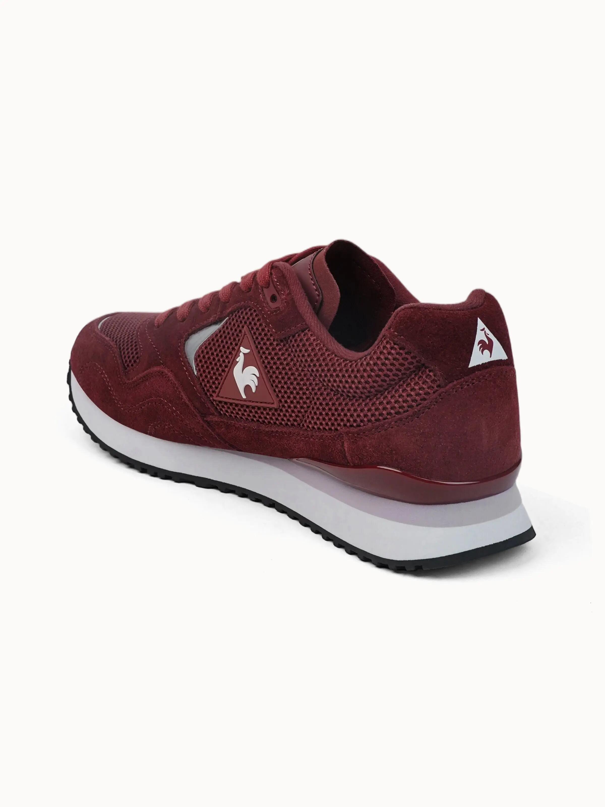 Sneakers retro-running en mesh et suede Solar 3/4