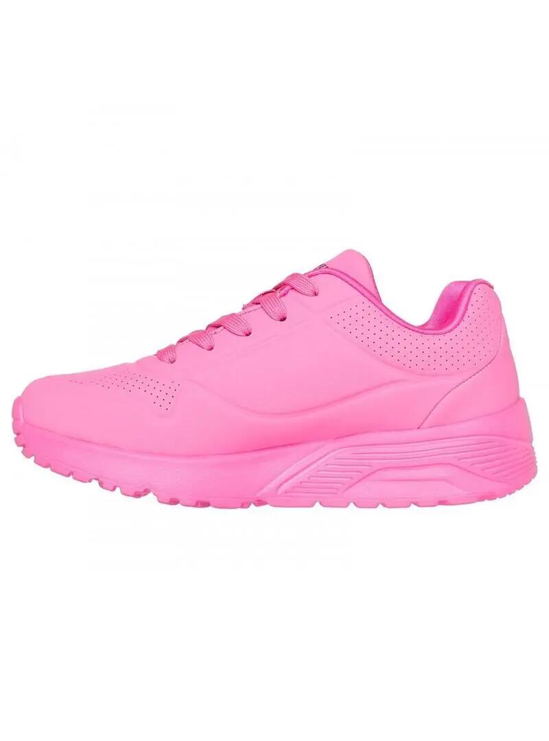 Tênis para Menina Skechers Uno lite Rosa 2/5