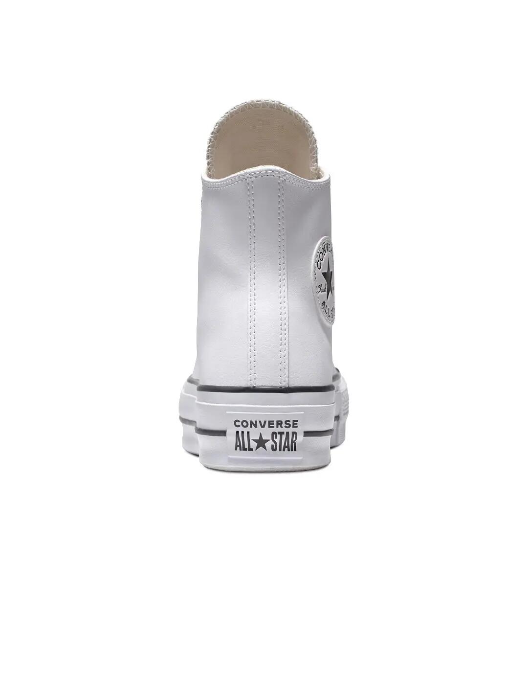 Sneaker da donna Converse All Star Hi Platform Bianco 4/6