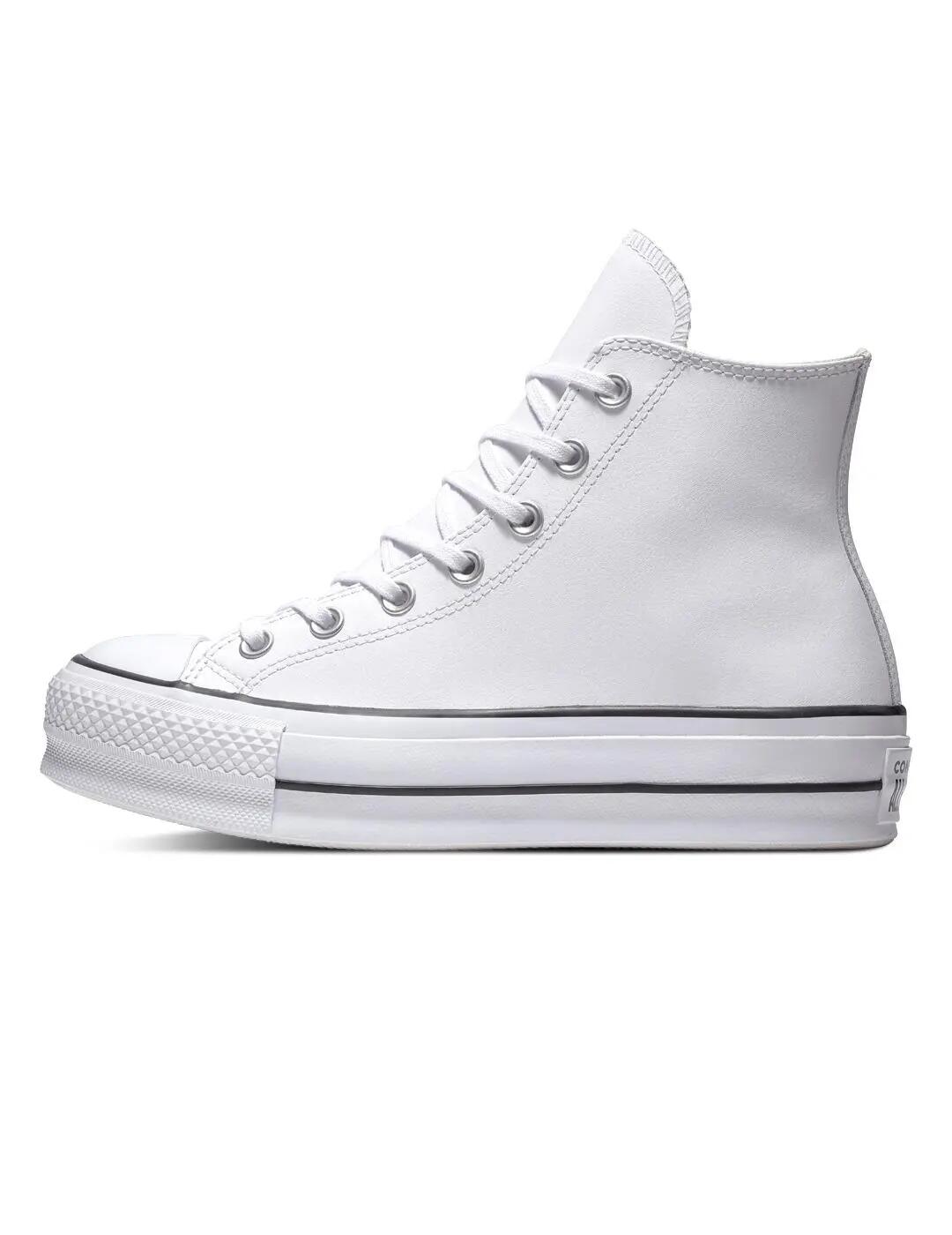 Sneaker da donna Converse All Star Hi Platform Bianco 2/6