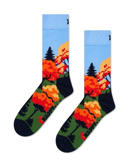 Socken für Männer Happy Socks P003789 Schwarz