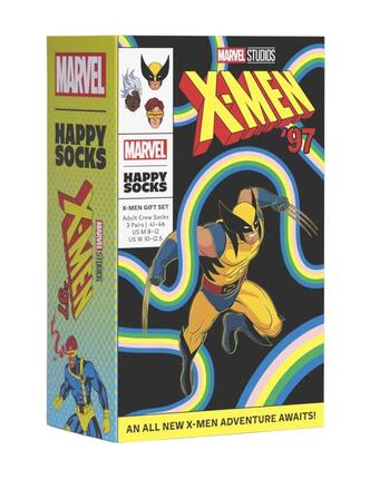 Happy socks Marvel Multicolor socks and sock liners.