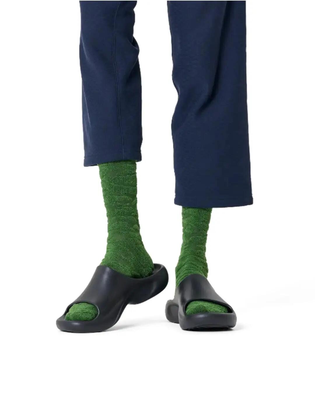 Calcetines y forros de calcetines para Hombre Happy socks Zebra Verde 2/4