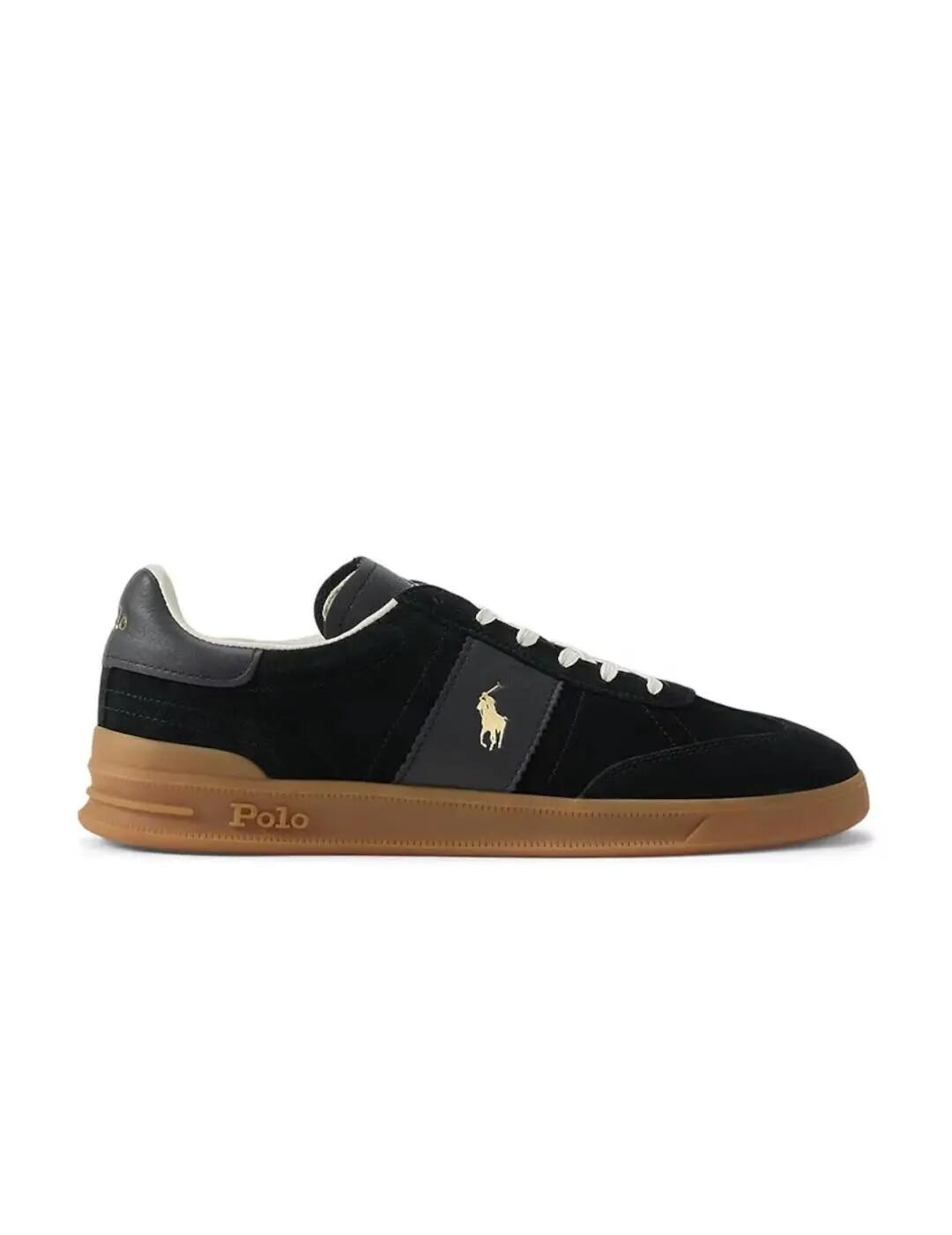 Scarpe da ginnastica da uomo Polo sport Sport hrt aera nere 1/4