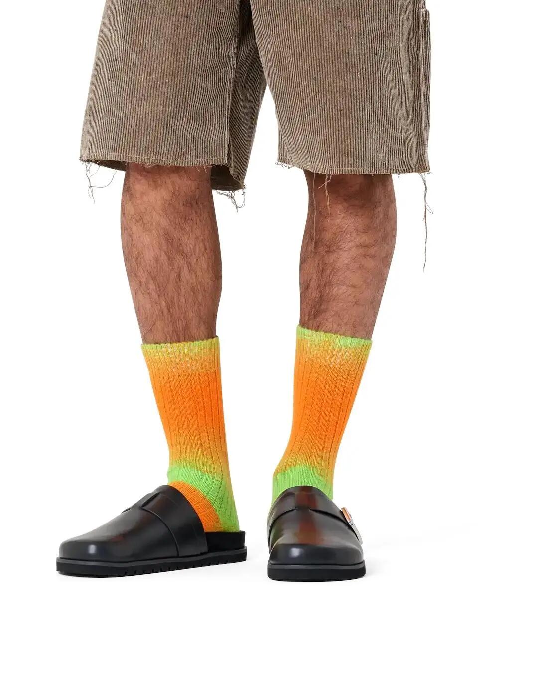 Calcetines y forros de calcetines para Hombre Happy socks Gradient  Naranja 2/4