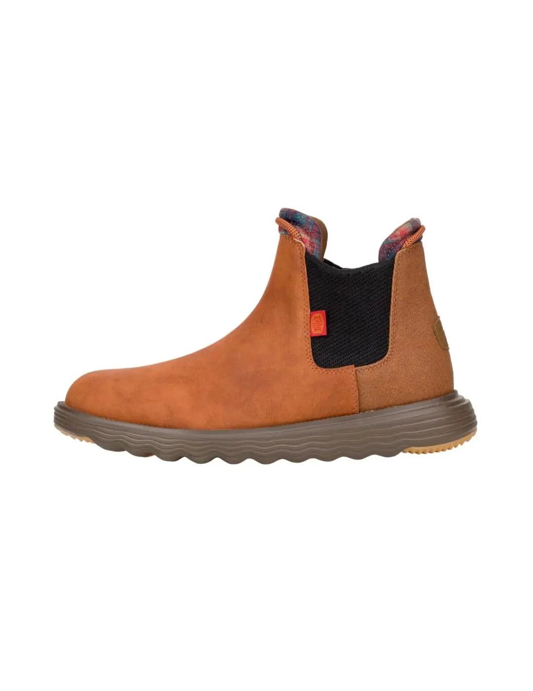 Turnschuhe für Männer Hey Dude Branson Classic Braun 4/4