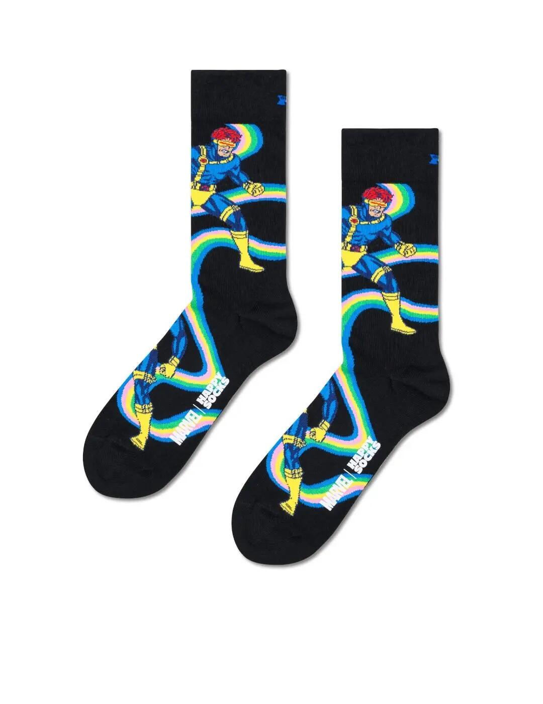 Calcetines y forros de calcetines Happy socks Marvel Multicolor 3/5