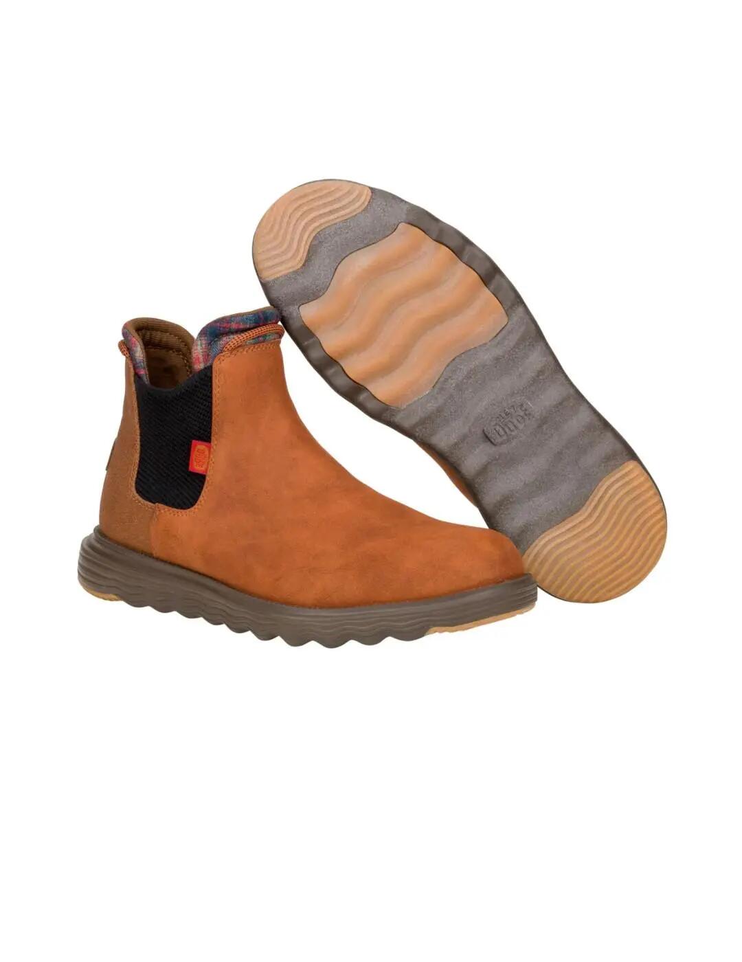Turnschuhe für Männer Hey Dude Branson Classic Braun 3/4