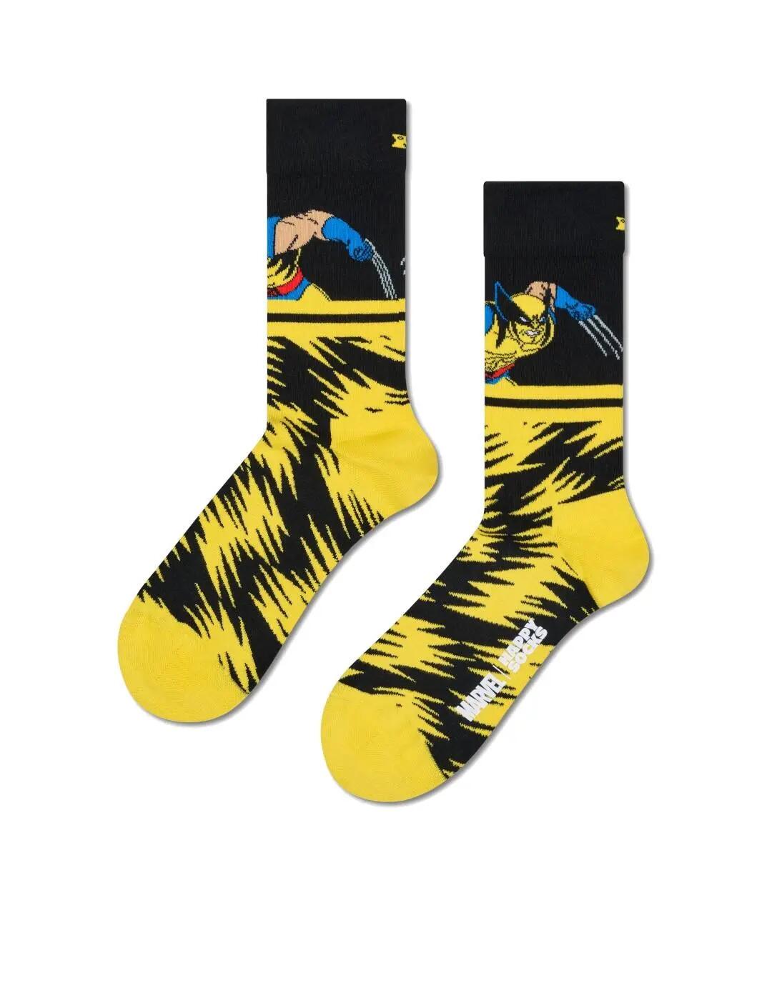 Calcetines y forros de calcetines Happy socks Marvel Multicolor 2/5