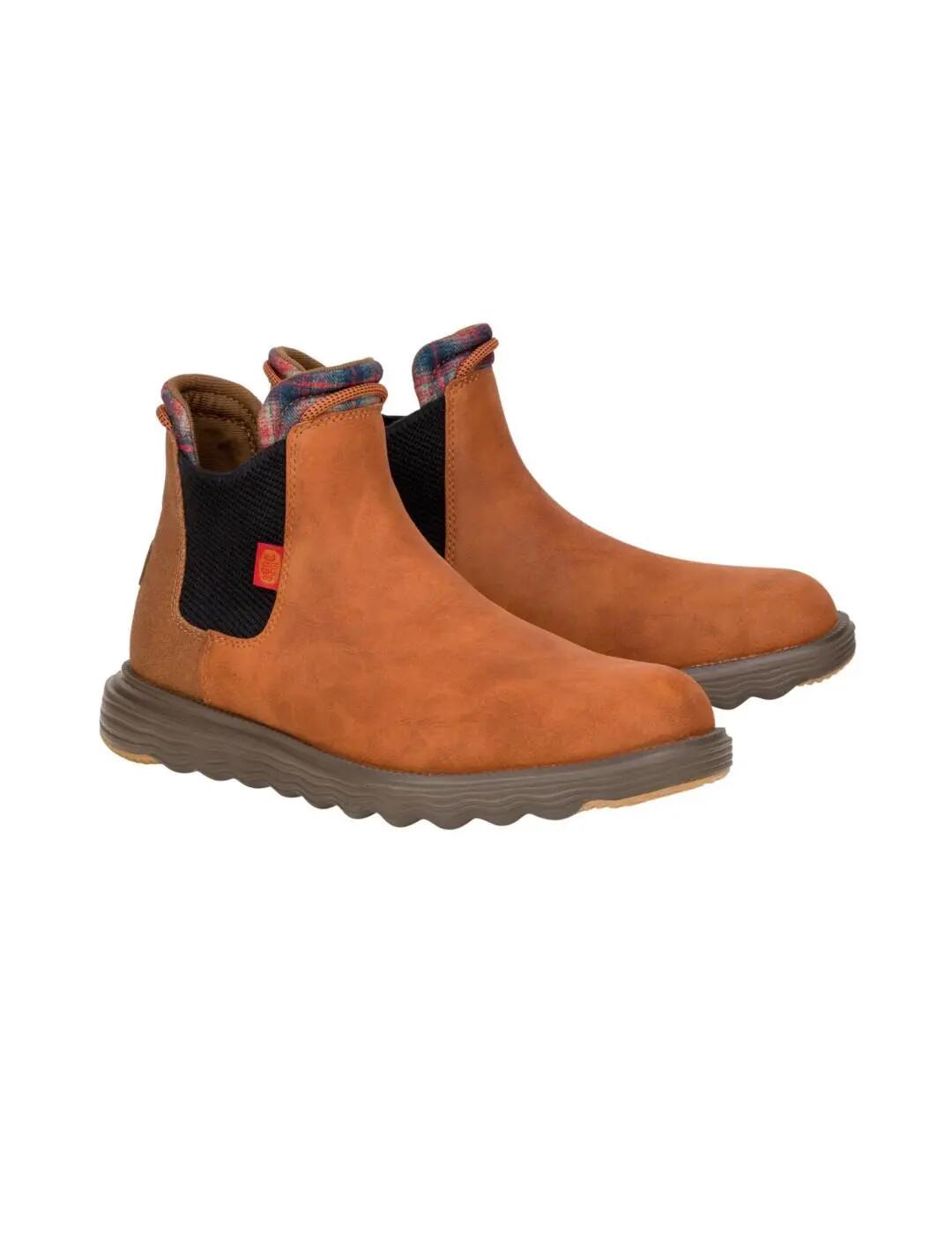 Turnschuhe für Männer Hey Dude Branson Classic Braun 2/4