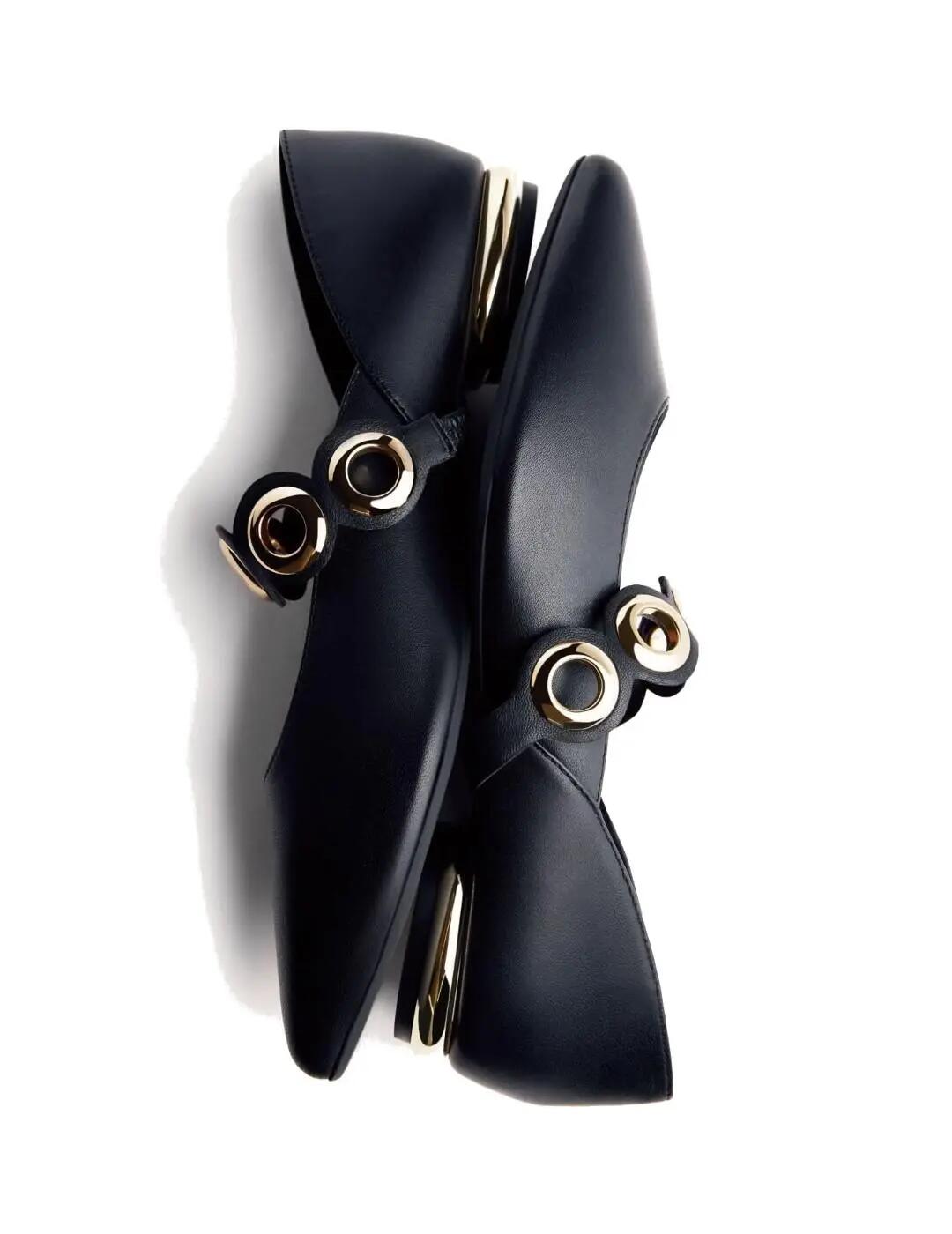 Accessori per calzature da donna Gioseppo Nimrod nero. 4/5