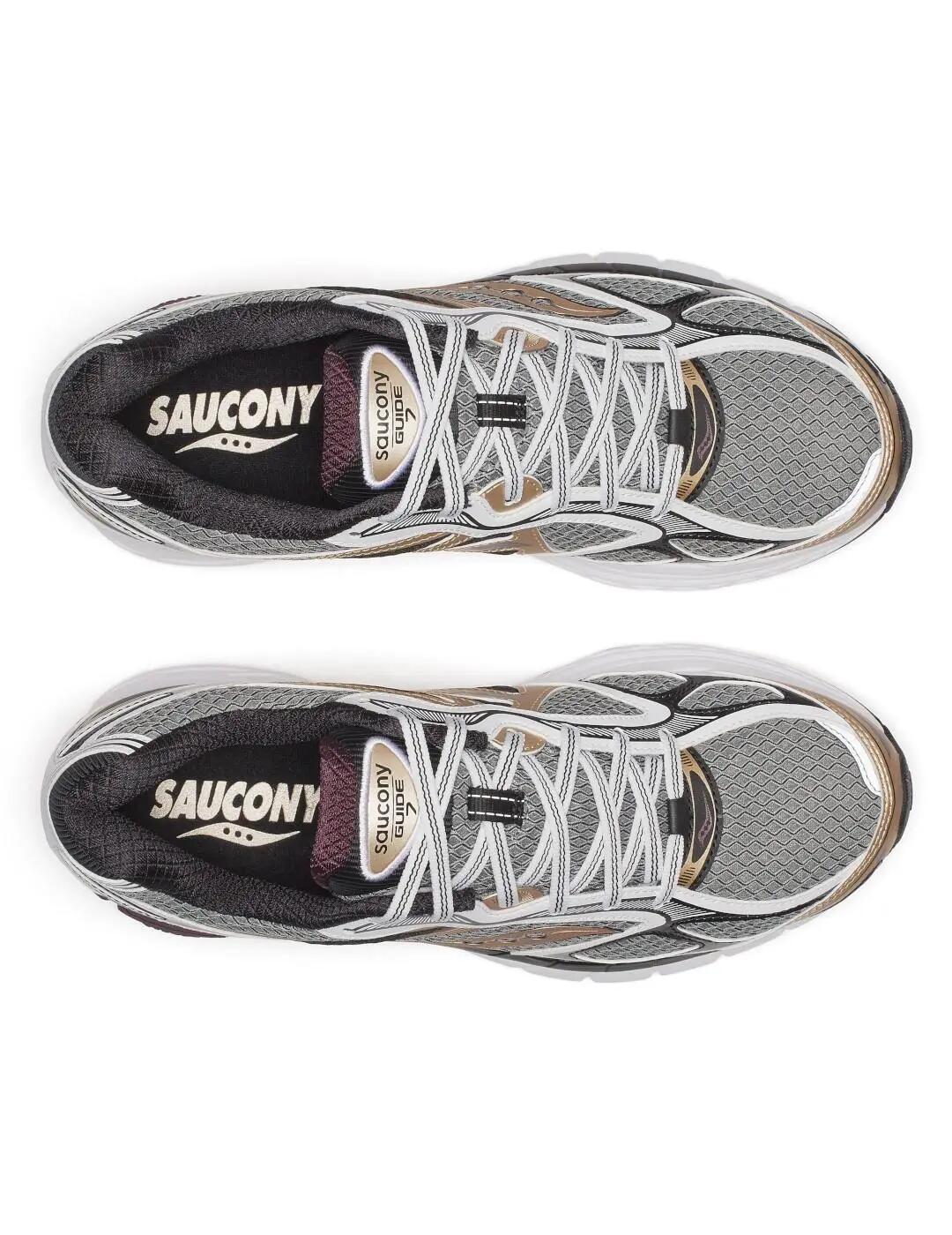 Tênis para Homem Saucony Progrid guide 7 Cinza 5/6