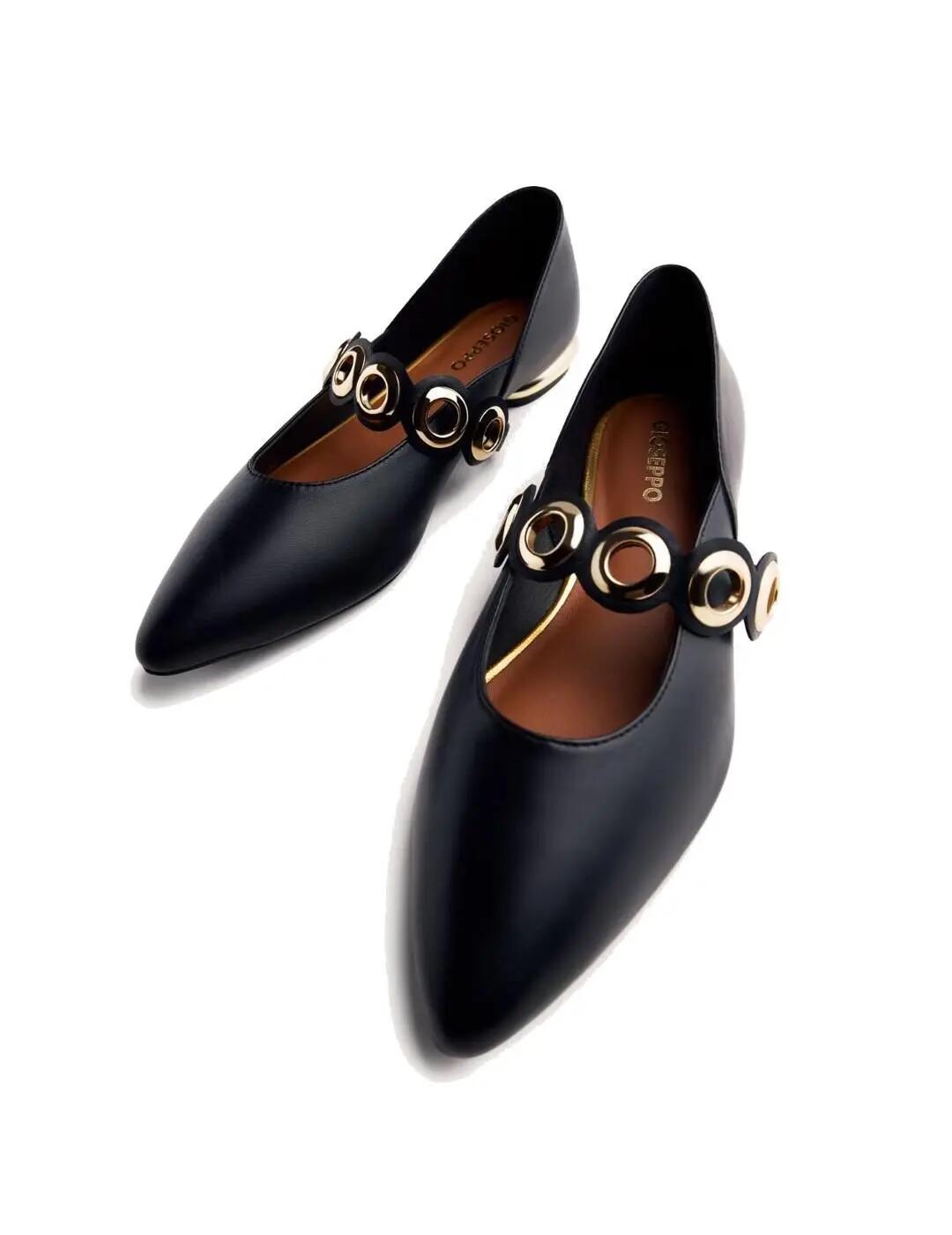 Accessori per calzature da donna Gioseppo Nimrod nero. 3/5