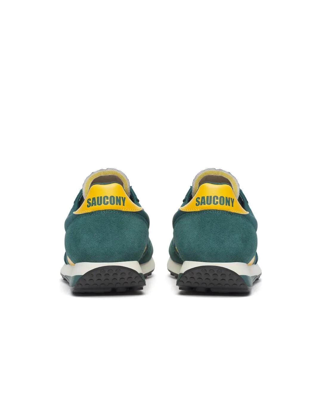 Sapatos masculinos Saucony Trainer Verde. 4/4