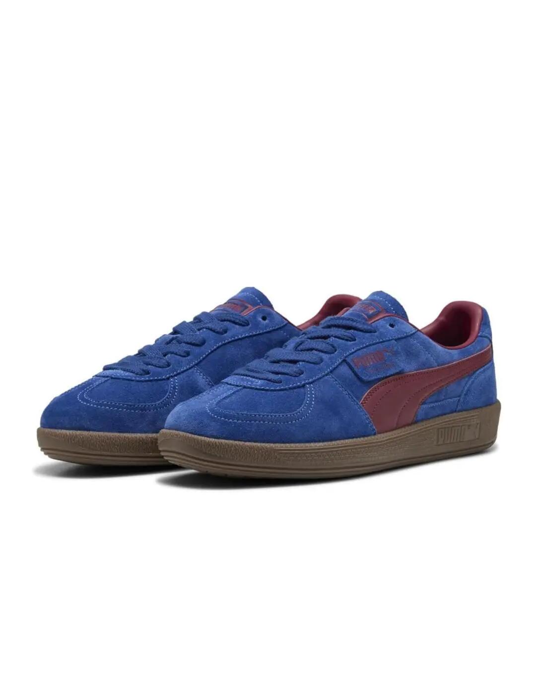 Scarpe da uomo Puma Puma Palermo Blu 3/5