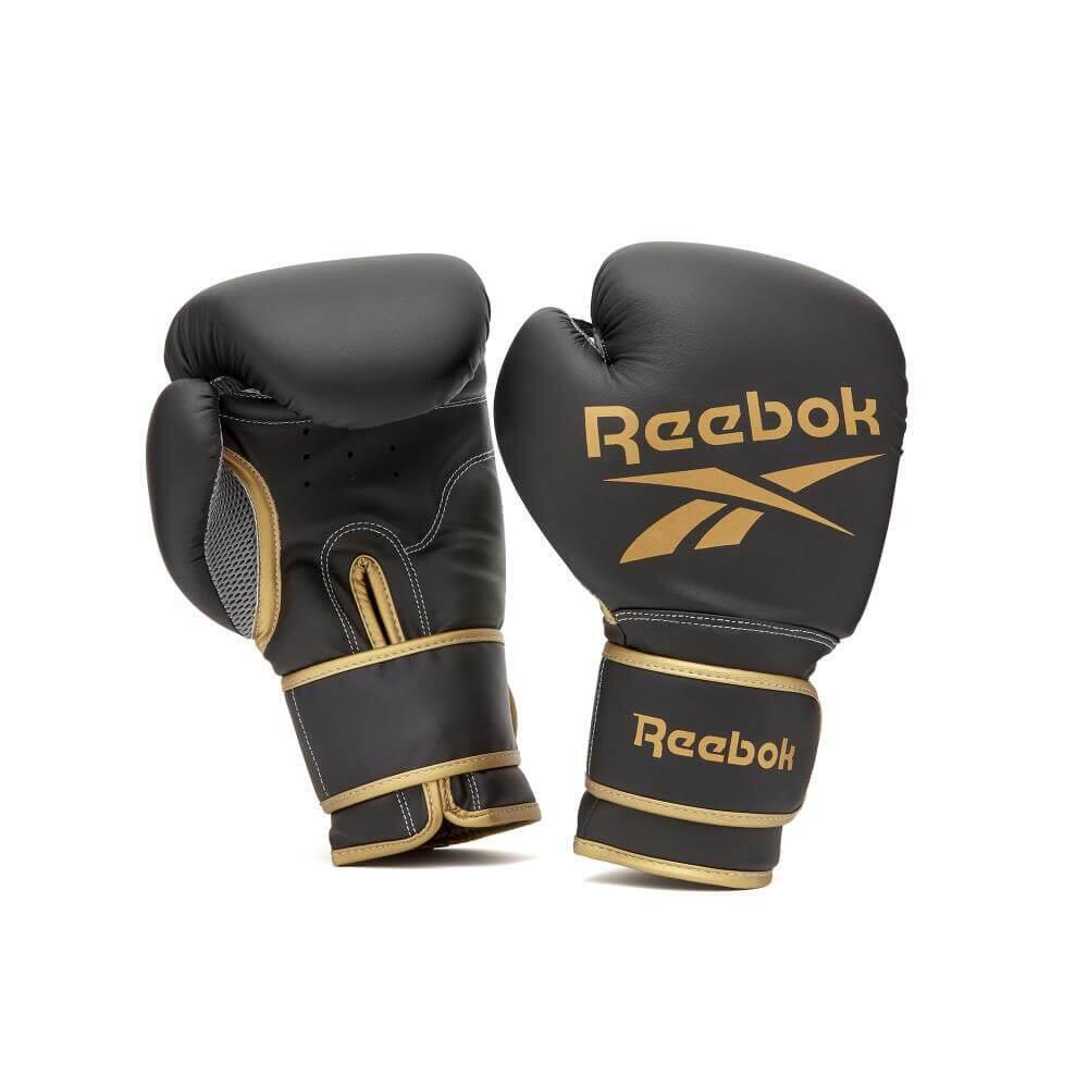 REEBOK Reebok Boxing Gloves - Gold/Black, 12oz