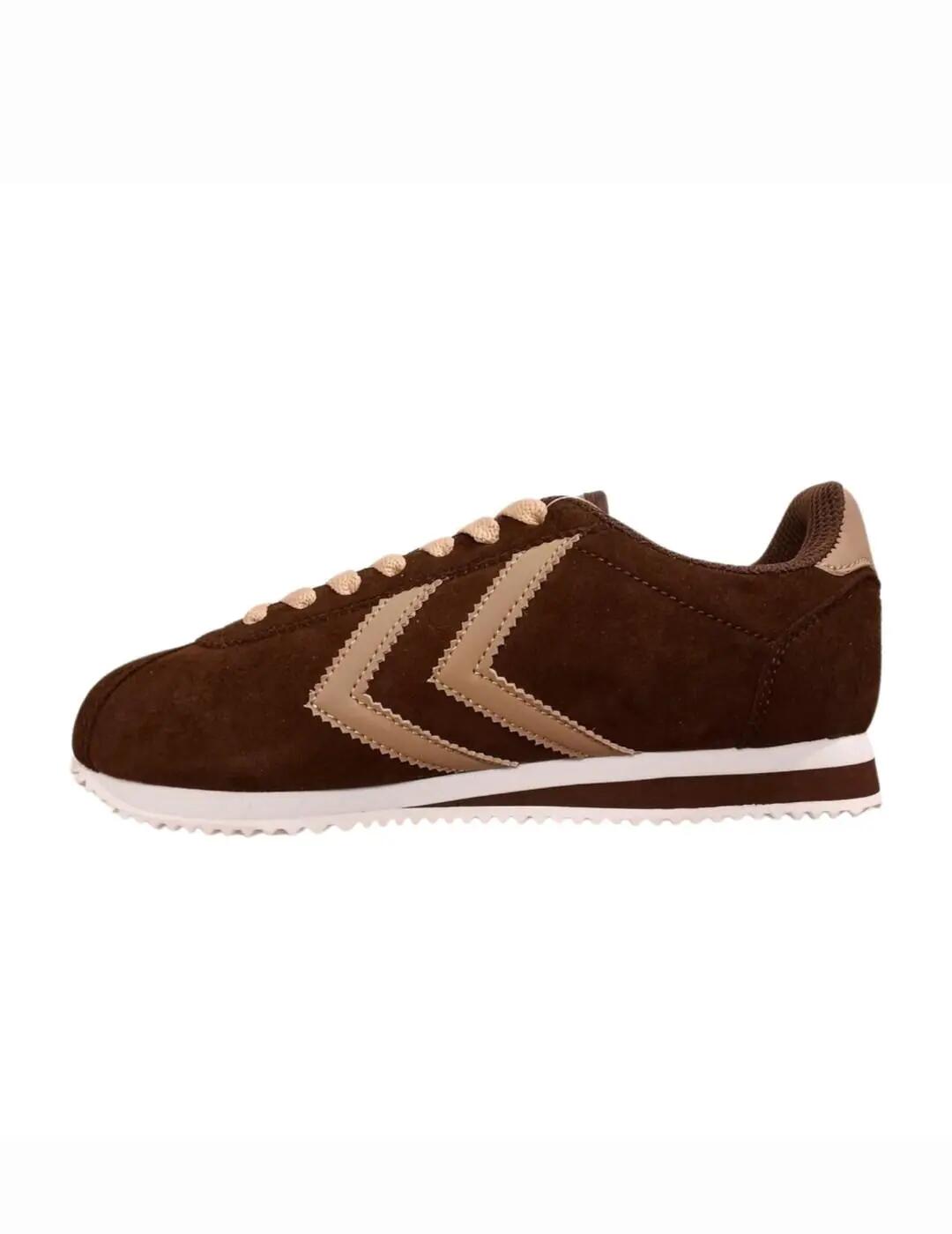Turnschuhe für Damen Hummel Run 72 Braun 2/4