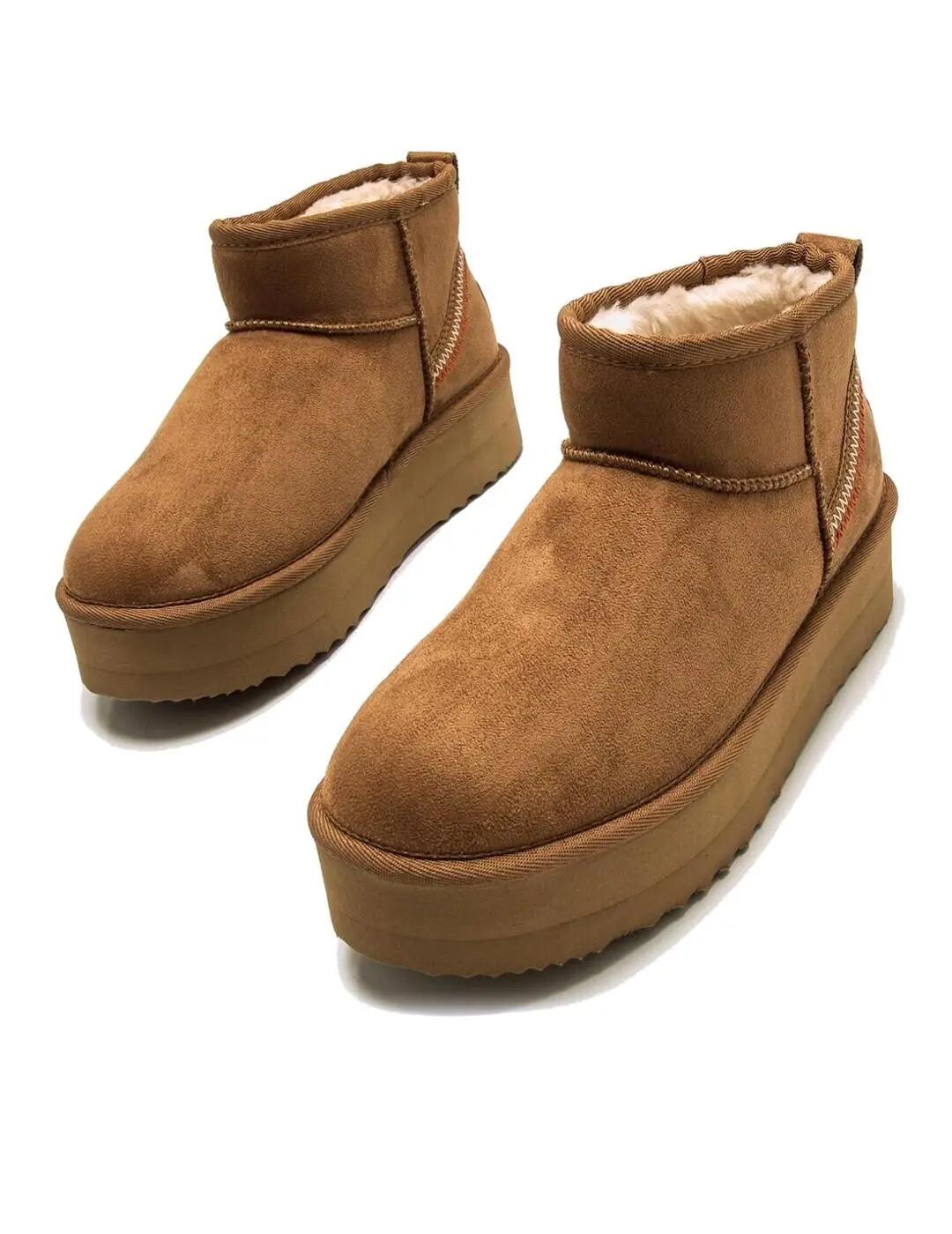 Botas para Hombre Mustang Nivia Camel 4/4