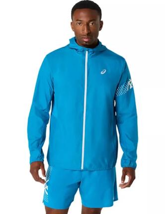 Veste pour homme Asics Icon Bleu