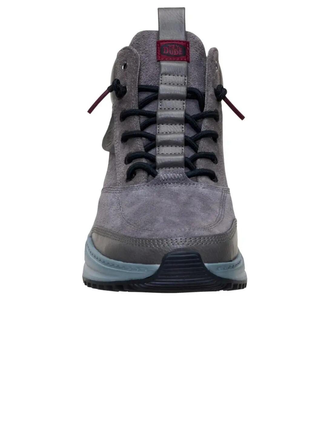 Schuhe für Männer Hey dude Tahoe Grau. 5/7