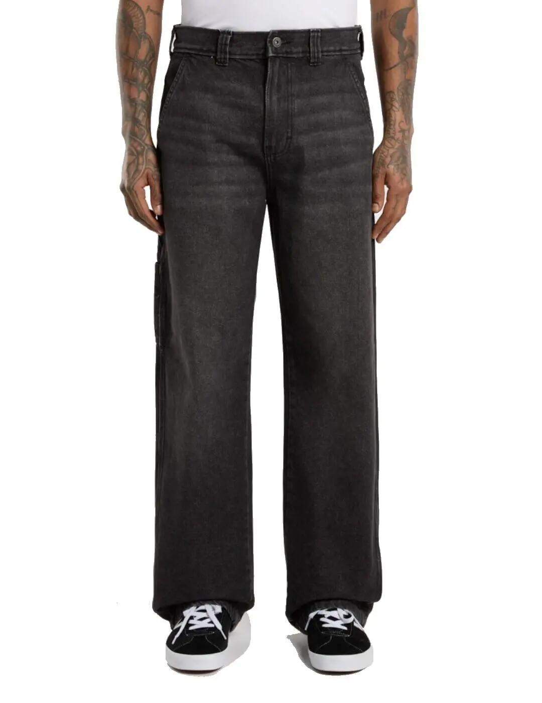 Pantaloni da uomo Dickies Stevensville carpenter nero. 3/7