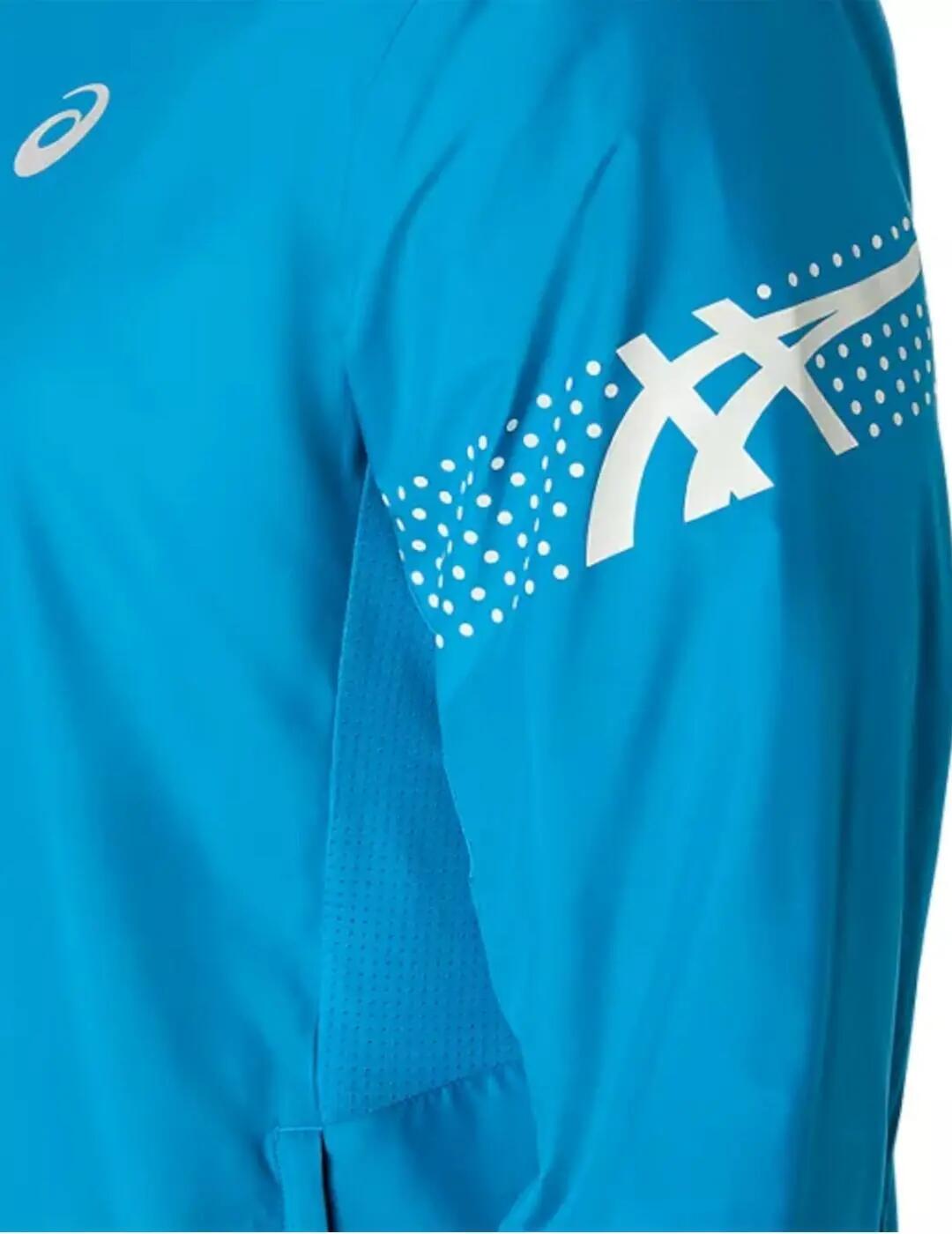 Veste pour homme Asics Icon Bleu 4/4