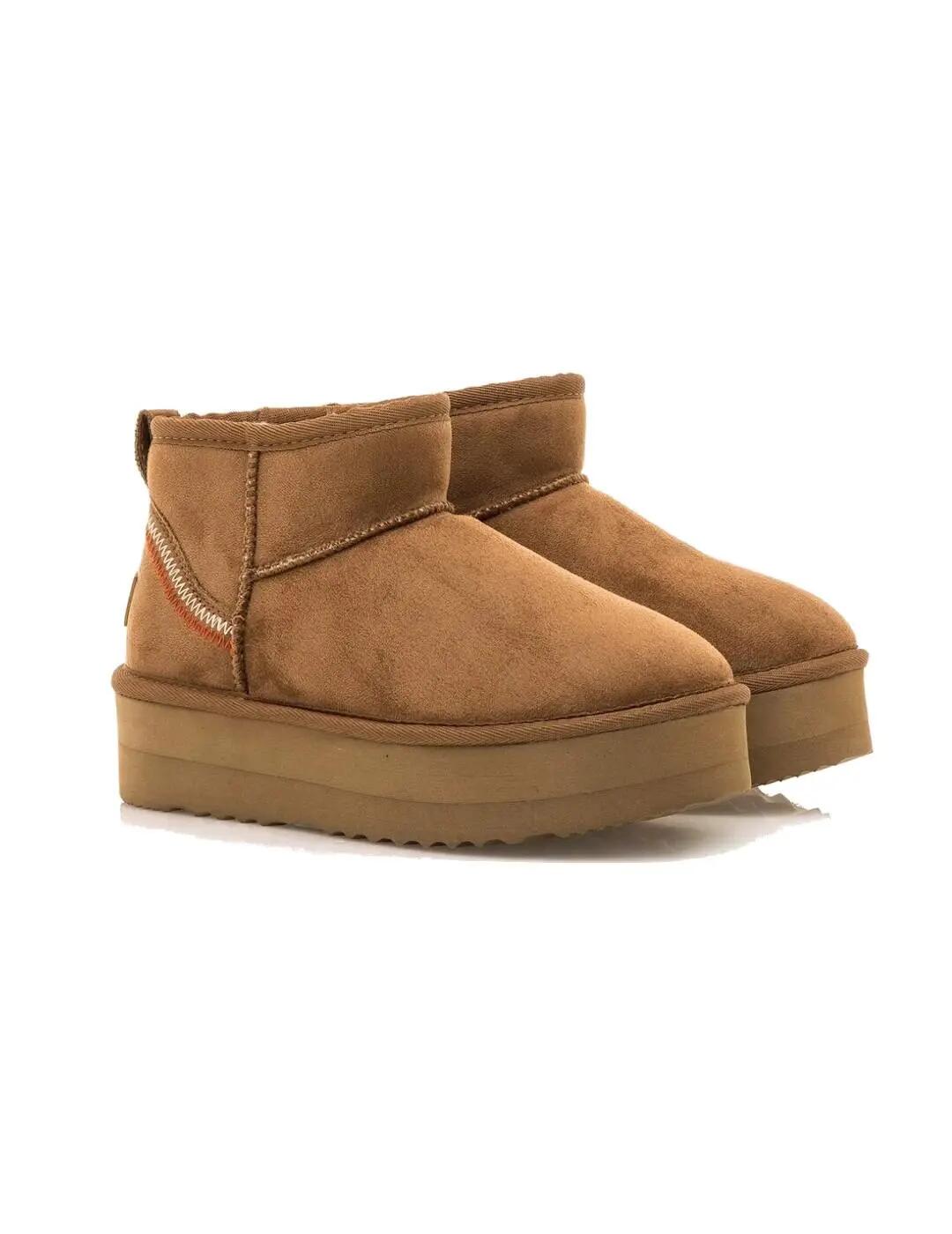 Botas para Hombre Mustang Nivia Camel 2/4