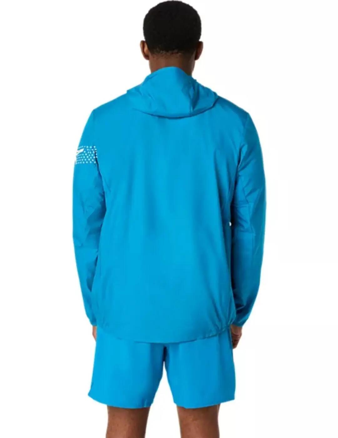 Veste pour homme Asics Icon Bleu 3/4