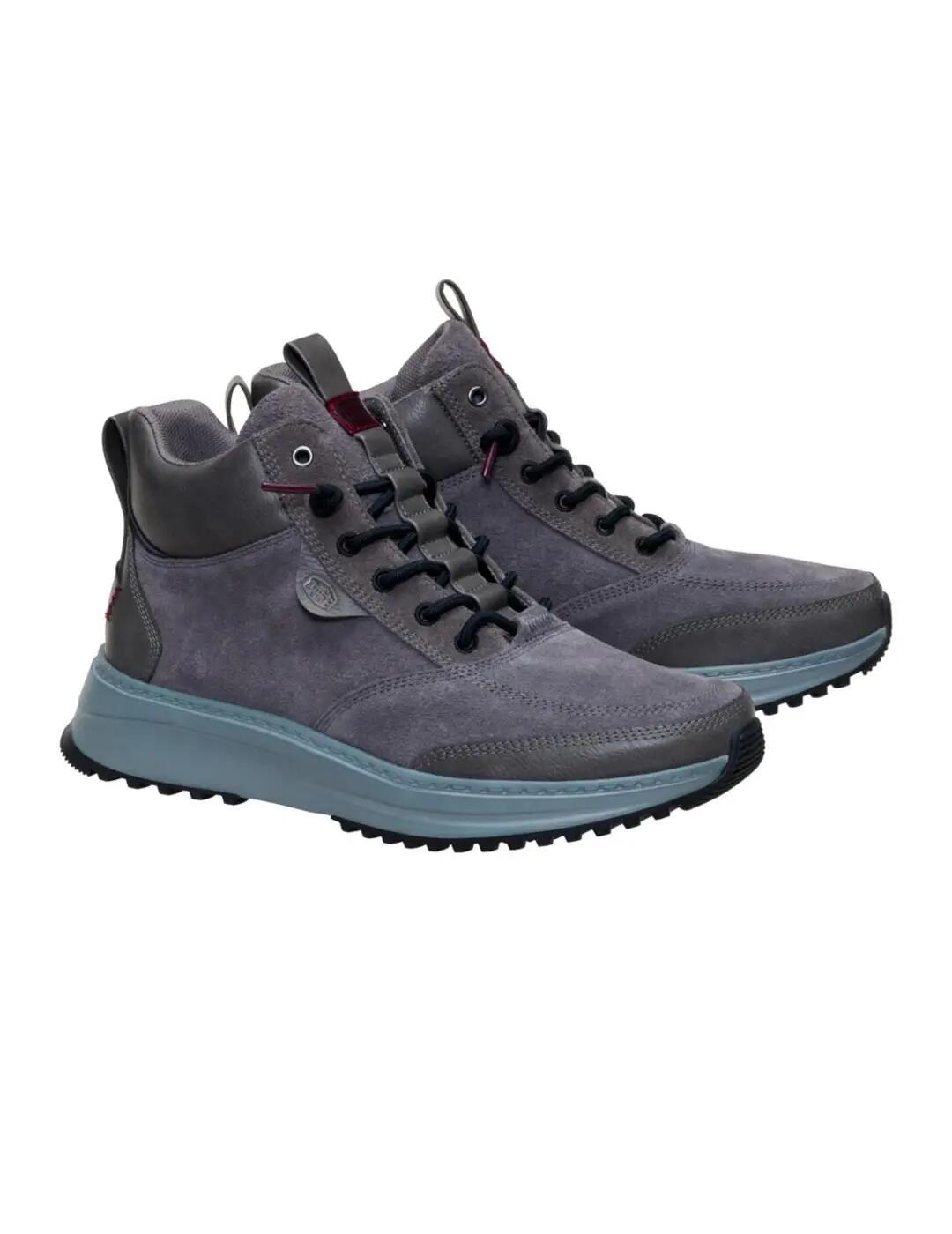 Schuhe für Männer Hey dude Tahoe Grau. 3/7