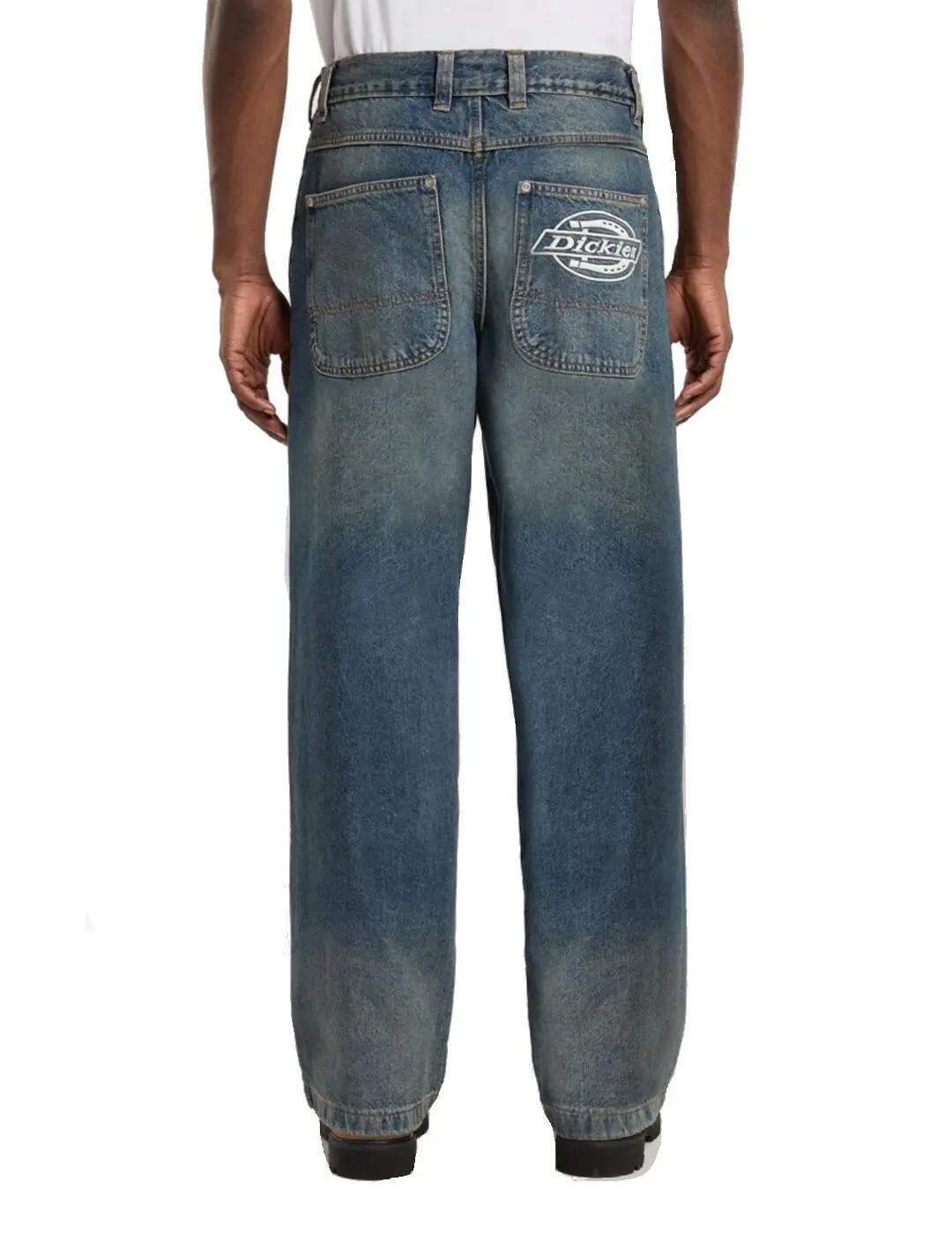 Hose für Herren Dickies Hilham Blau 4/6