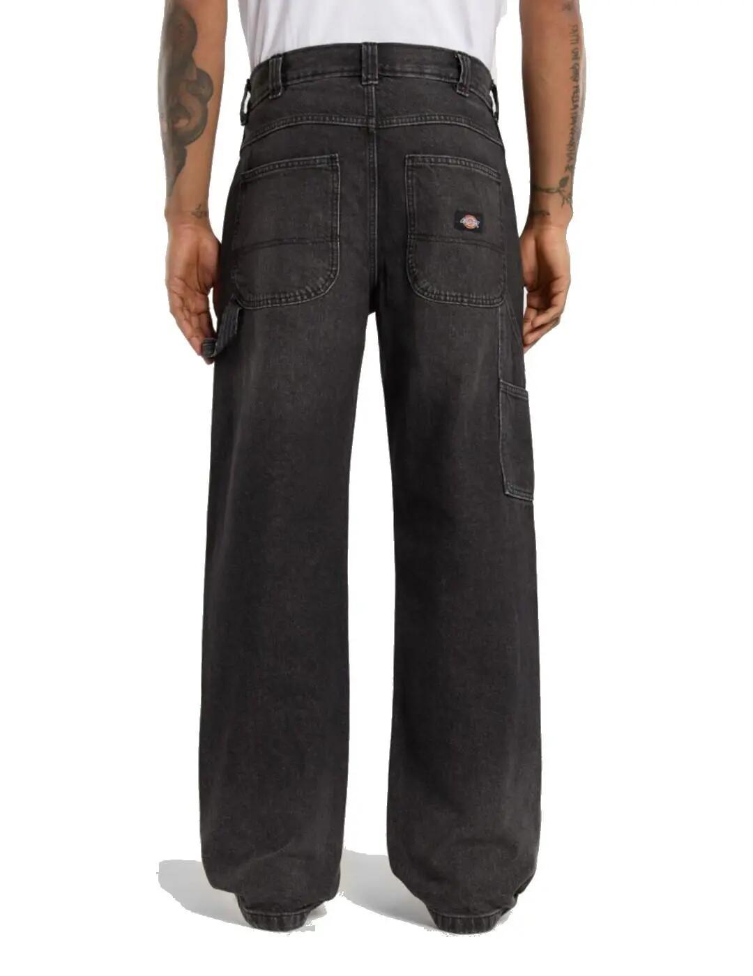 Pantaloni da uomo Dickies Stevensville carpenter nero. 4/7