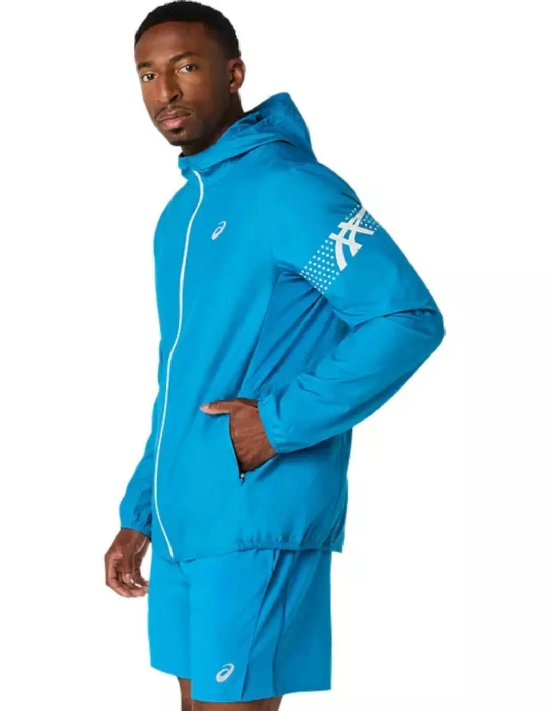 Veste pour homme Asics Icon Bleu 2/4