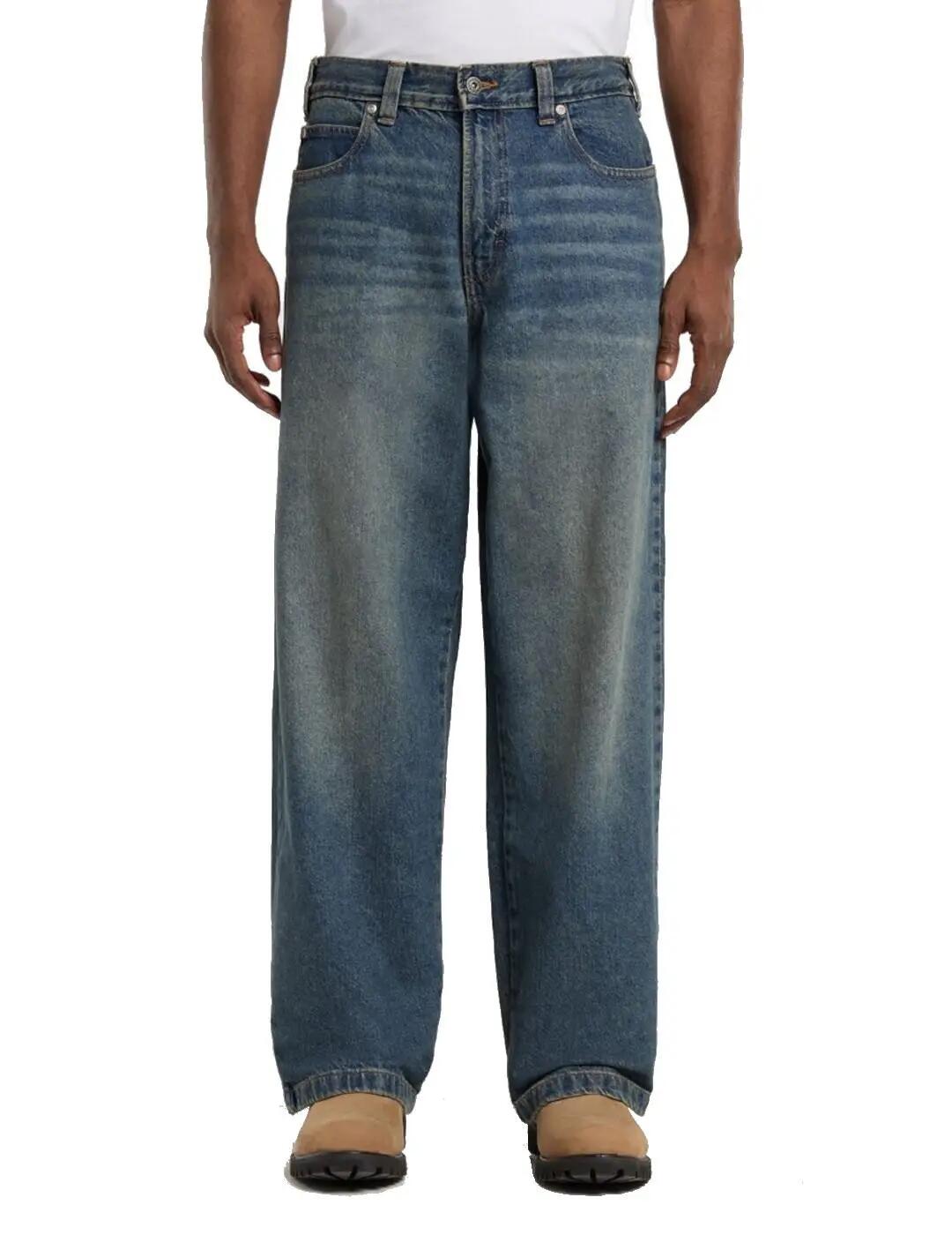 Hose für Herren Dickies Hilham Blau 3/6