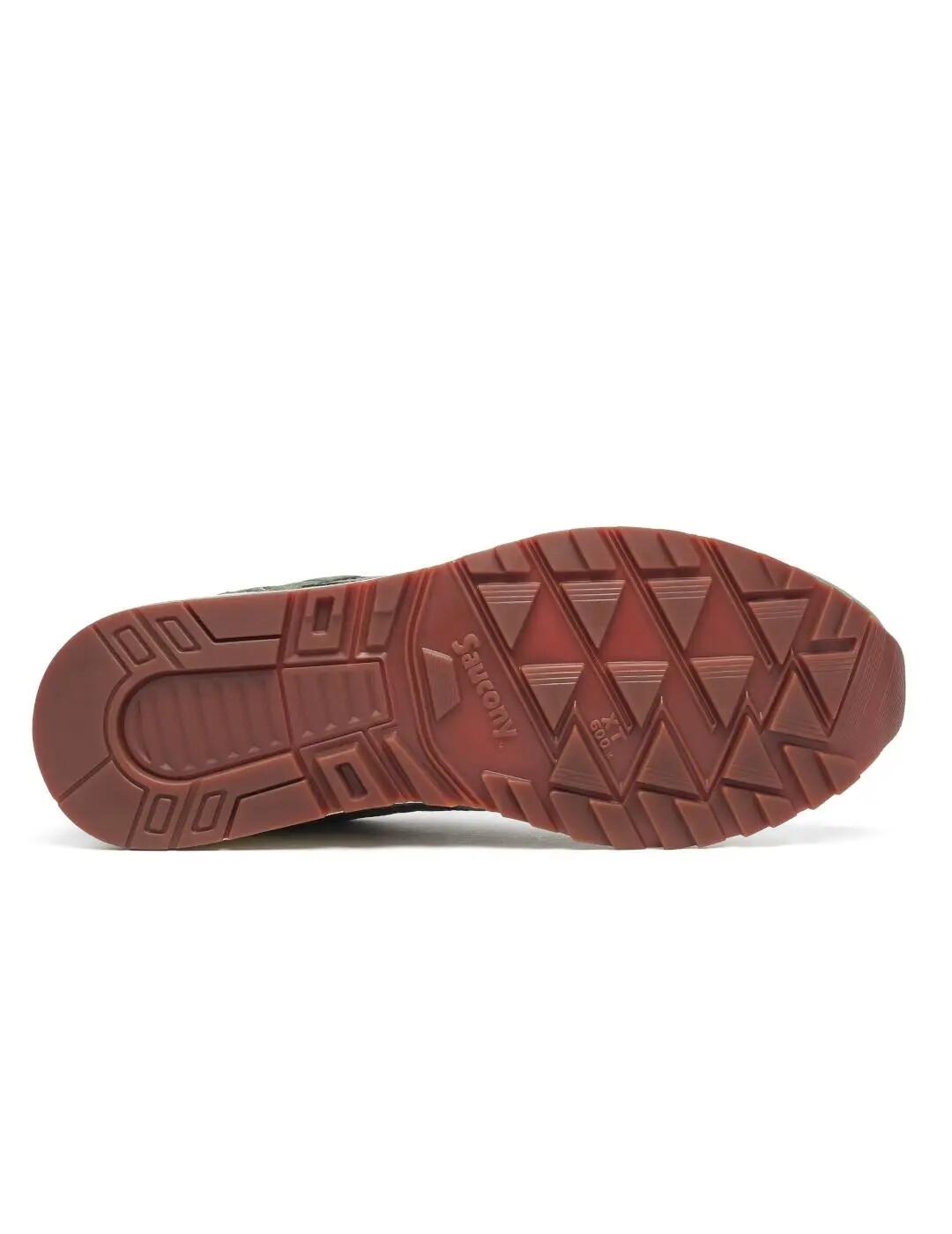 Tênis masculino Saucony Shadow 500 Verde. 6/6