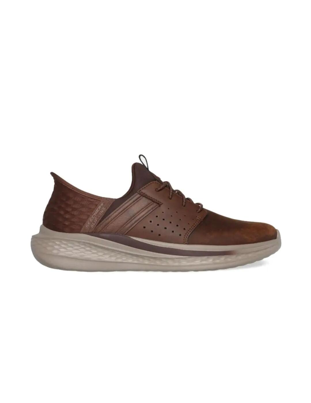 Herrenschuhe Skechers Slip-ins rf slade-zachary Braun 1/5