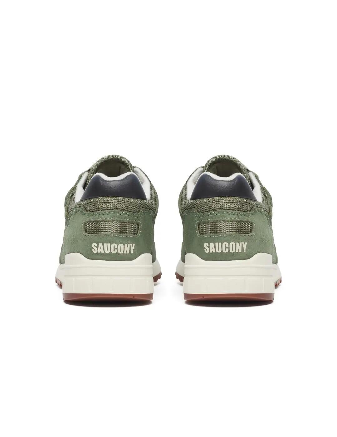 Tênis masculino Saucony Shadow 500 Verde. 4/6