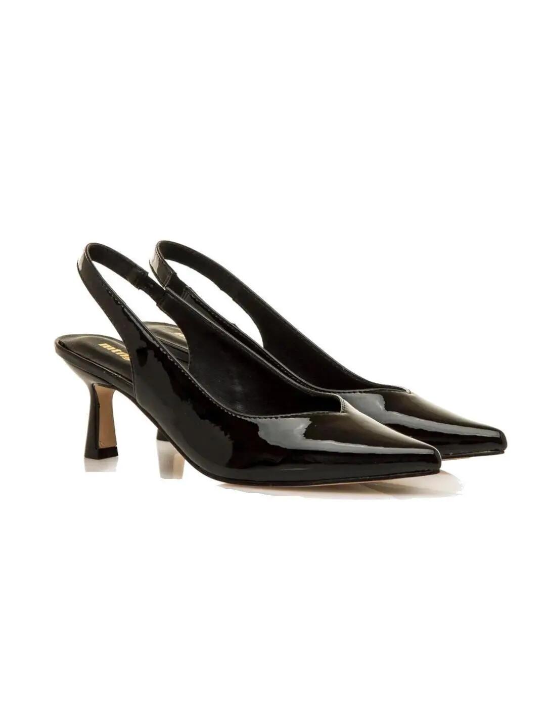 Zapatillas para Mujer Mustang Ninette charol Negro 2/4