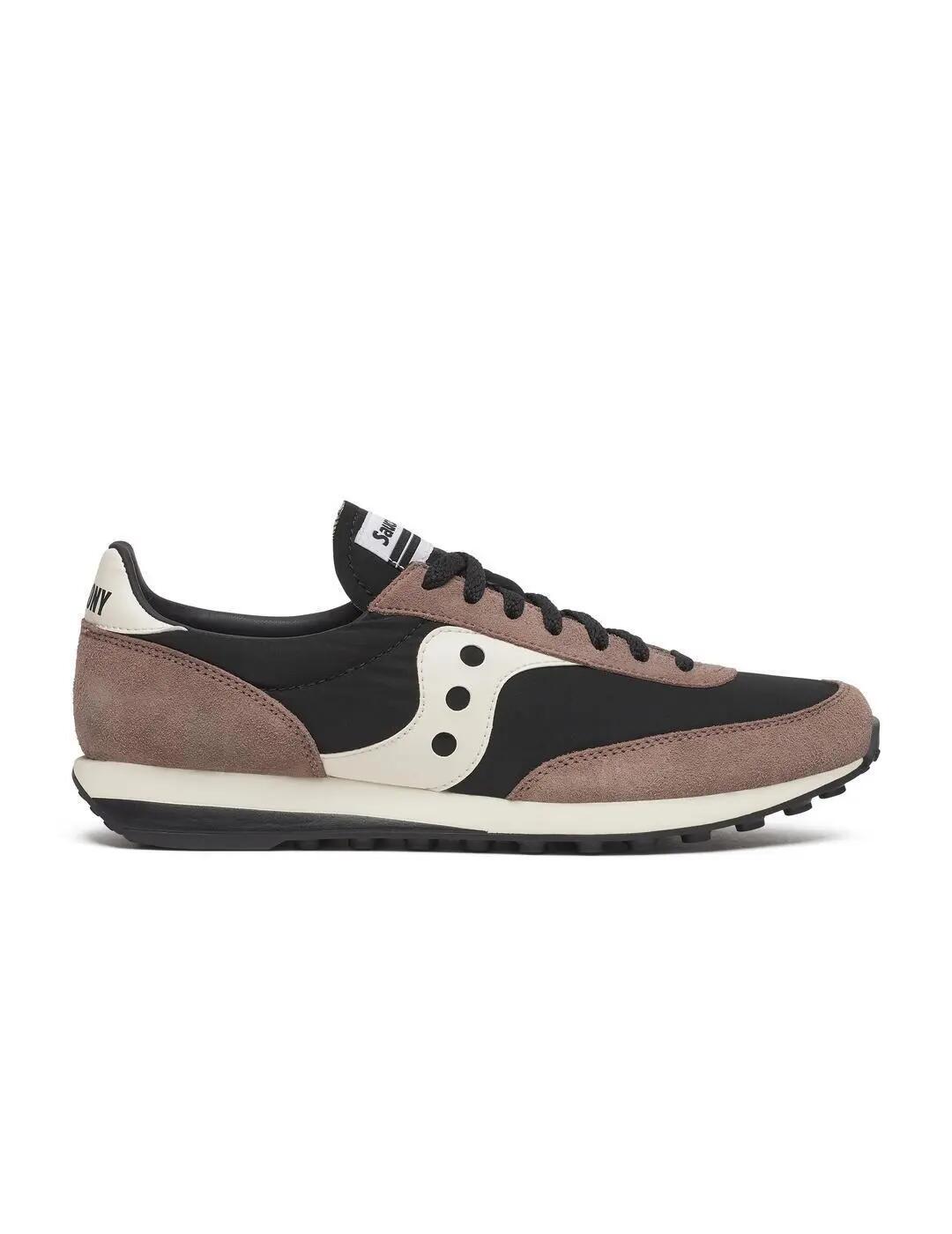 Sneakers da uomo Saucony Trainer 80 marrone 1/6