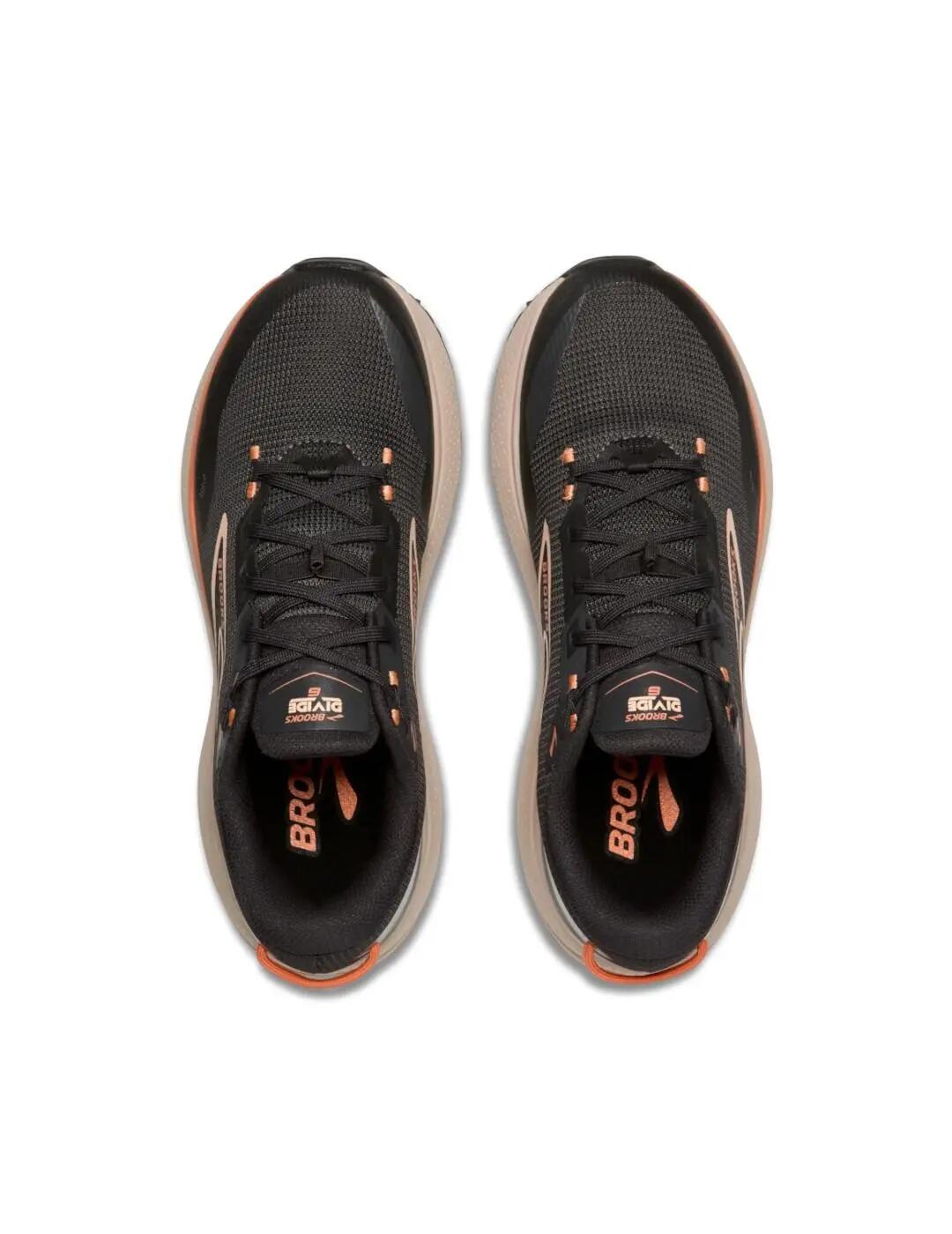 Zapatillas para Mujer Brooks Divide 6 Negro 4/5