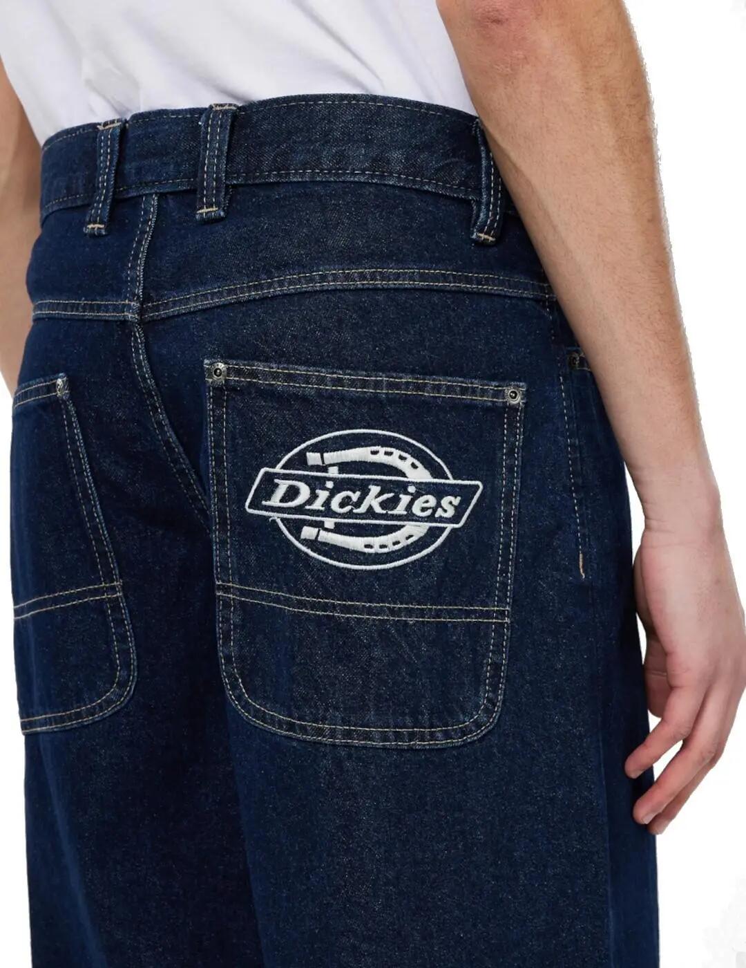 Pantaloni da uomo Dickies Hilham blu 4/4