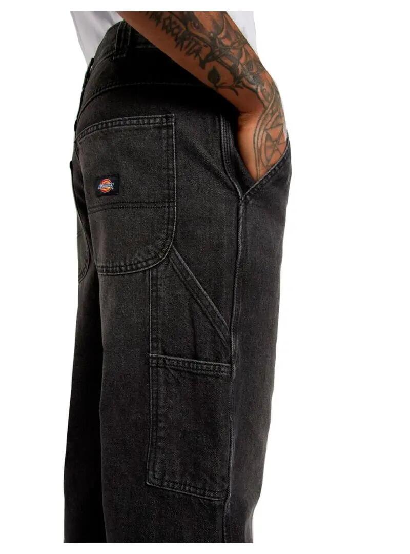 Pantaloni da uomo Dickies Stevensville carpenter nero. 7/7